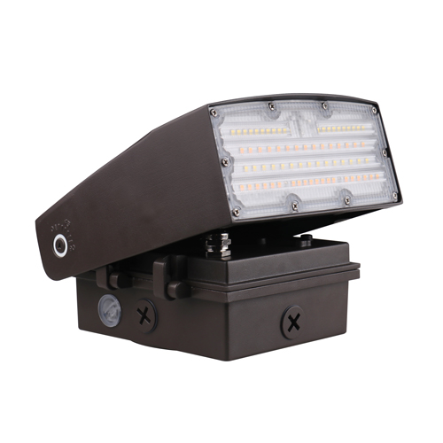 Adjustable LED wall pack